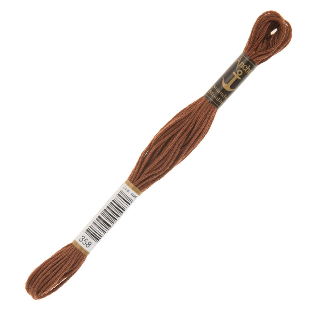 Anchor Muline 8m Kahverengi Nakış İpliği - 0358